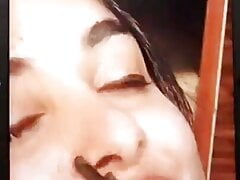 Hot Actress Nivetha Thomas busty bitch  desi cum tribute