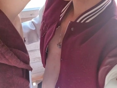 Blonde Youngster Blows Me by the Sea Then Gets Penetrated in a Hunting Tower