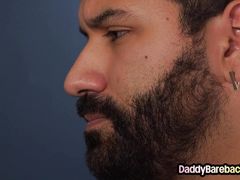 Latin 21yo workers 3some fucked by DILF till cumshot