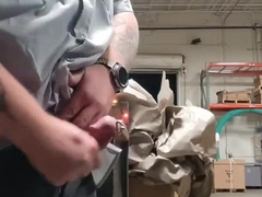 Nearly caught jacking off at work