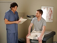 Sebastian Keys fucked by sexy nurse, J. Jay