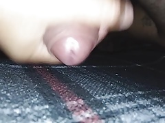 Jerking my Uncut Cock for Grandma