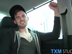 Providing Fellatios Jacob Daniels rails a massive foreskin-clad dude