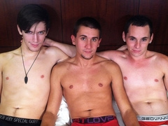 Hot anal: Blake Turner, Landon Wright, Tyler Steel