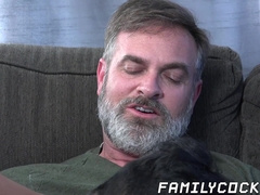 Young Bum Chum Latino Blows A Load Stiff Breeding With Fur Covered Stepdaddy