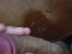 I Wet My Big, Hard Dick With My Saliva