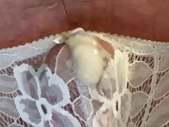 Quick Cum in Wife's Panties