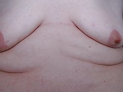 Superchub Boobs FAT moobs Nipple and Breast tit play