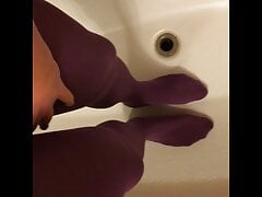 Crossdresser Pantyhose Piss