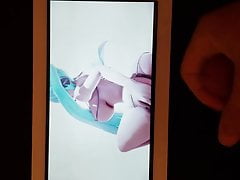 MMD Miku cum tribute