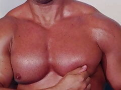 Muscle Hunk Playing With His Amazing Pecs - Special