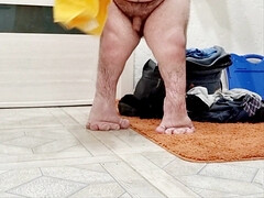 Midget after shower