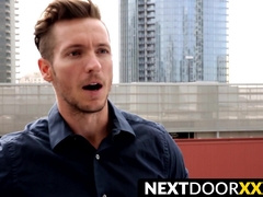 NextDoorXXX.com - Jock's precum drips as he strokes his big boner solo