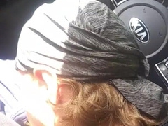 Sissy Deep Throats Trunk In a Truck