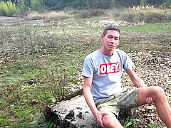 urinating Outdoor