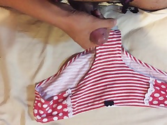 GF Panty Cumshot
