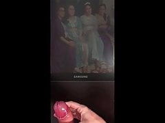 Arab beurette cum tribute facial