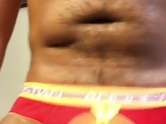 Self cum by shaking my dick