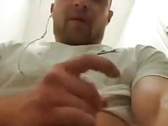 hot guy cum in public bathroom