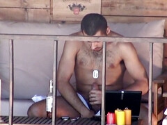 Exhib masturbation for straight Arab