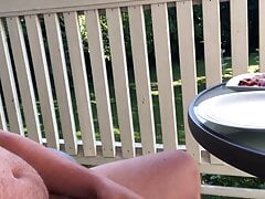 Breakfast Wank - No Cum