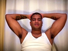 POV armpit worship and humiliating verbal domination with Smoker Master