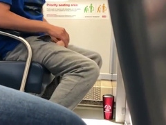 When You Spot Someone Jerking On The Commute & Join In Porn