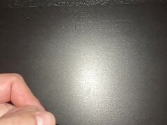 Jerking and cumming hard with a massive load