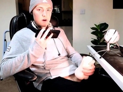 Messy Conversing On The Smartphone While Using Pocket Honeypot