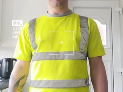 Workman Carl Flaps His Pipe For All You Fetish Paramours