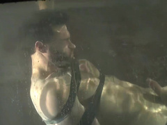 Extreme domination for a submerged slut in leather