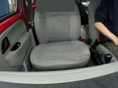 Beef whistle en Voiture: Branlette en Plein Air