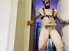 finally suspended only by the balls