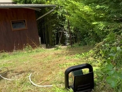 Your Nude Gardener needs to rest and spunk because the sun is too molten