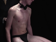 Lance Charger's oiled ass pounding with twink Richie West