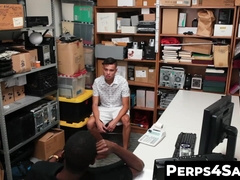 Sweet twink pickpocket [censored] to strip and drilled hard by BBC