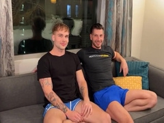 Gay Porn - Home Stud Barebacked And Jizzed By Bf In Bedroom Sex 5 Min