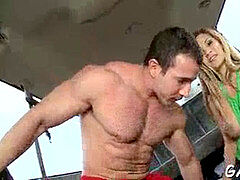 fellatio job with a super-naughty queer stud