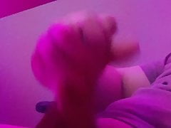 Virgin jerk his Dick again