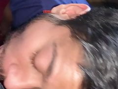 coworker blowing me