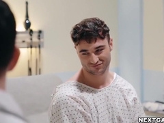 Dakota Inserts Lubricant Into Michaels Asshole Then Stuff It With His Boner - Michael Boston And Dakota Payne