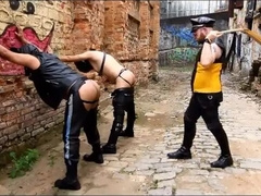 SMACK in a street alley