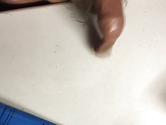 Floppy foreskin on a wet worktop - 4 of 6