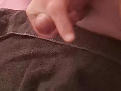 Self made cumshot