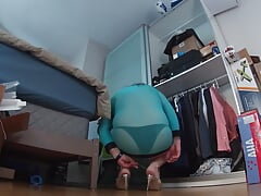 Cheap Sissy Mature CD Masturbation fun with happy ending