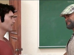 Shy Virgo can't resist her hot swimming instructor in a steamy encounter