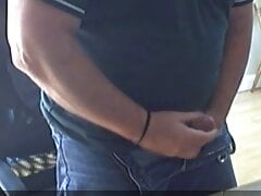 Daddy cum on cam
