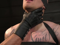 Two pretty boys explore their BDSM bondage desires