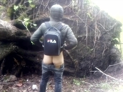 My backside