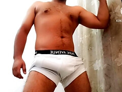 Gym Trainer Big Monster Cock in Underwear BBC Big Cock